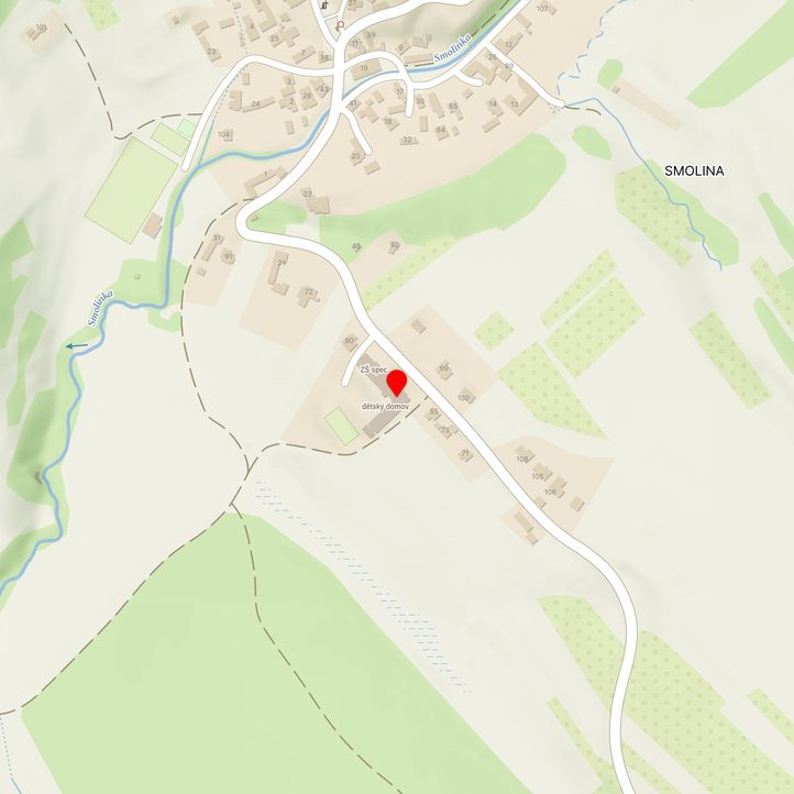 Mapa školy z Mapy.cz