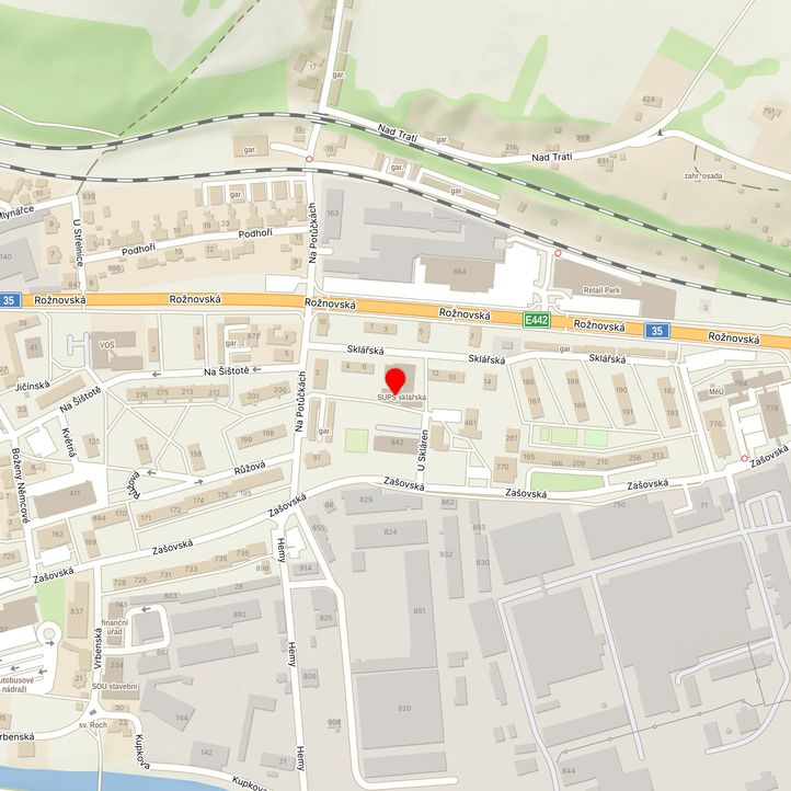 Mapa školy z Mapy.cz