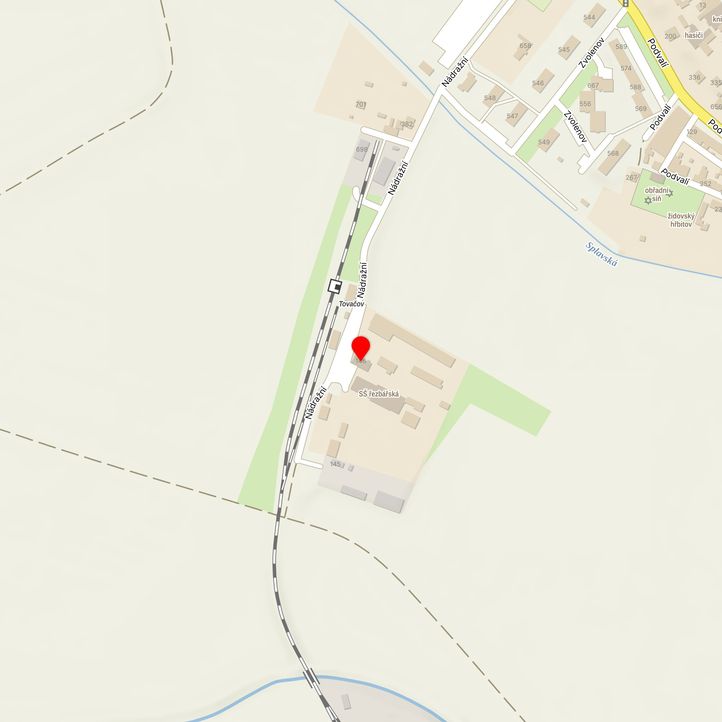 Mapa školy z Mapy.cz