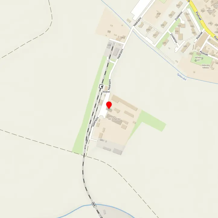 Mapa školy z Mapy.cz