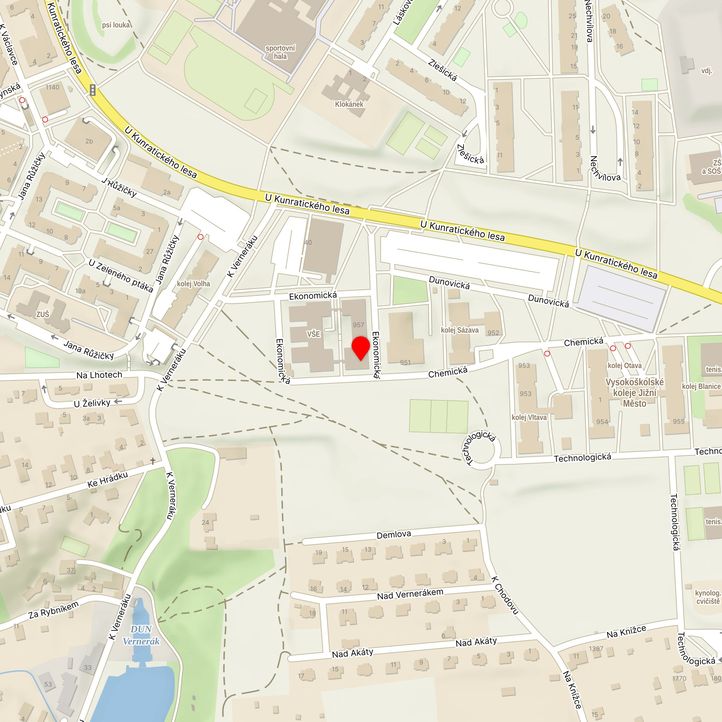 Mapa školy z Mapy.cz