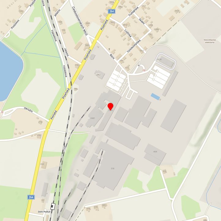 Mapa školy z Mapy.cz