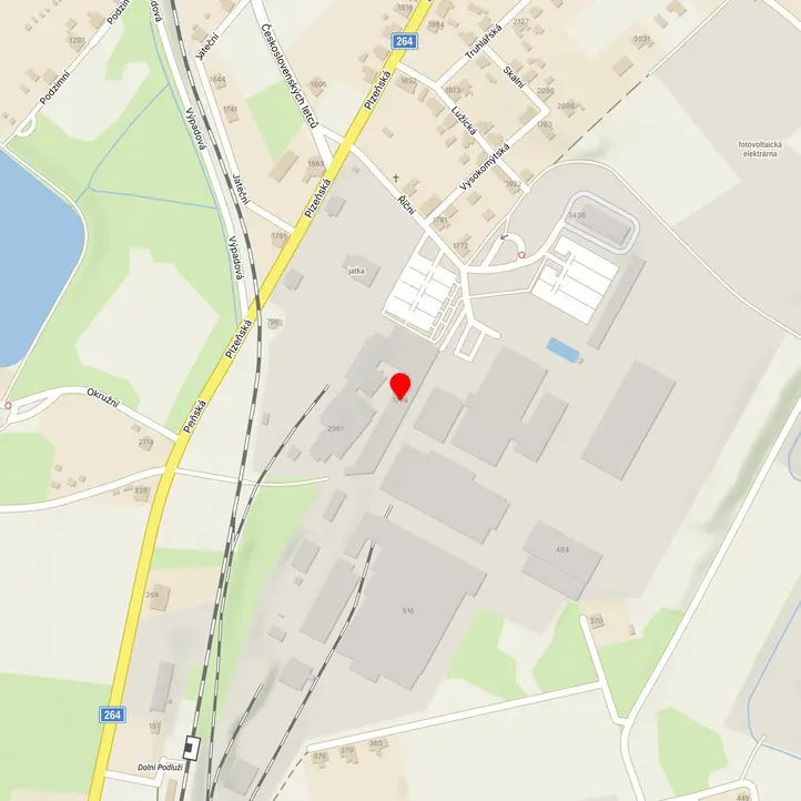 Mapa školy z Mapy.cz