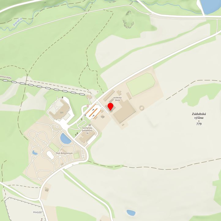 Mapa školy z Mapy.cz
