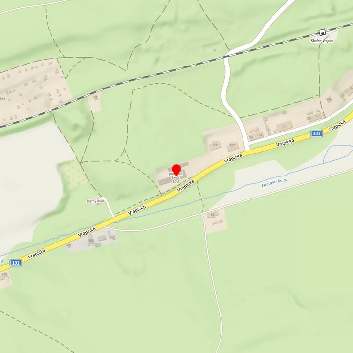Mapa školy z Mapy.cz