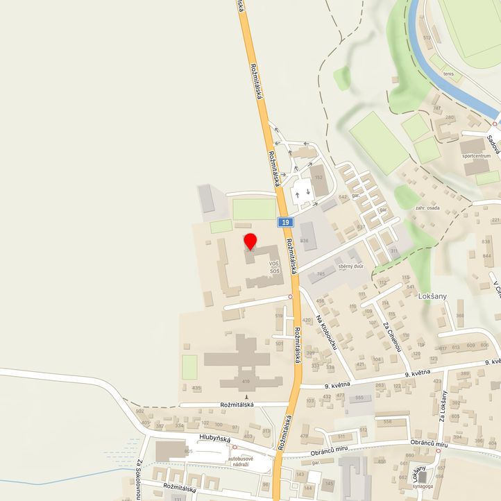 Mapa školy z Mapy.cz