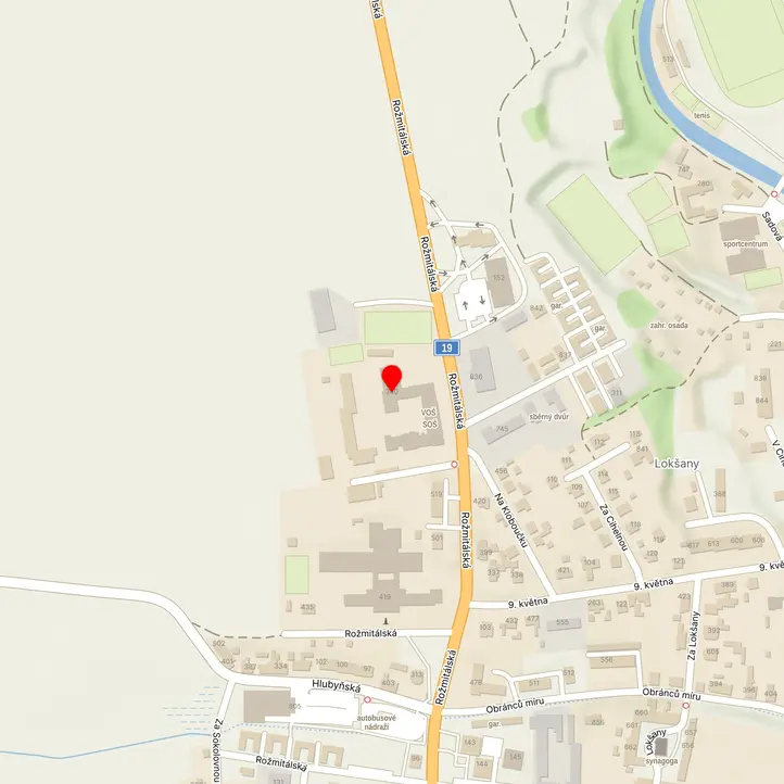 Mapa školy z Mapy.cz