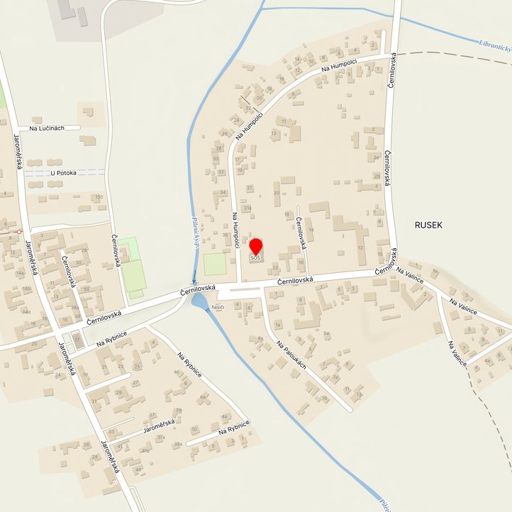 Mapa školy z Mapy.cz