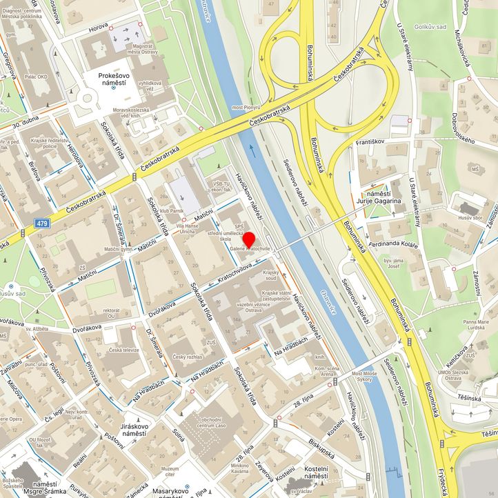 Mapa školy z Mapy.cz