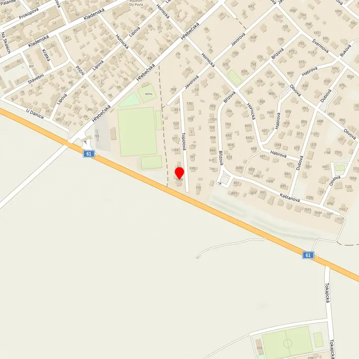 Mapa školy z Mapy.cz
