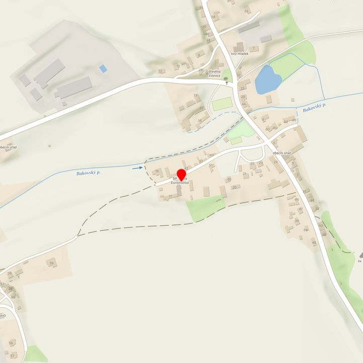 Mapa školy z Mapy.cz