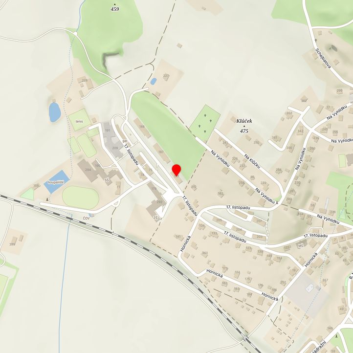 Mapa školy z Mapy.cz