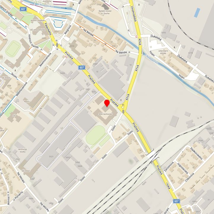 Mapa školy z Mapy.cz