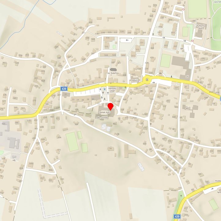 Mapa školy z Mapy.cz