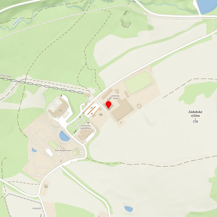 Mapa školy z Mapy.cz