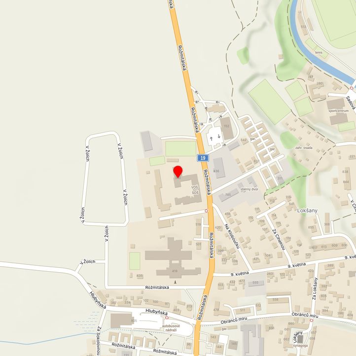 Mapa školy z Mapy.cz