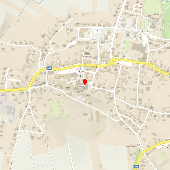 Mapa školy z Mapy.cz