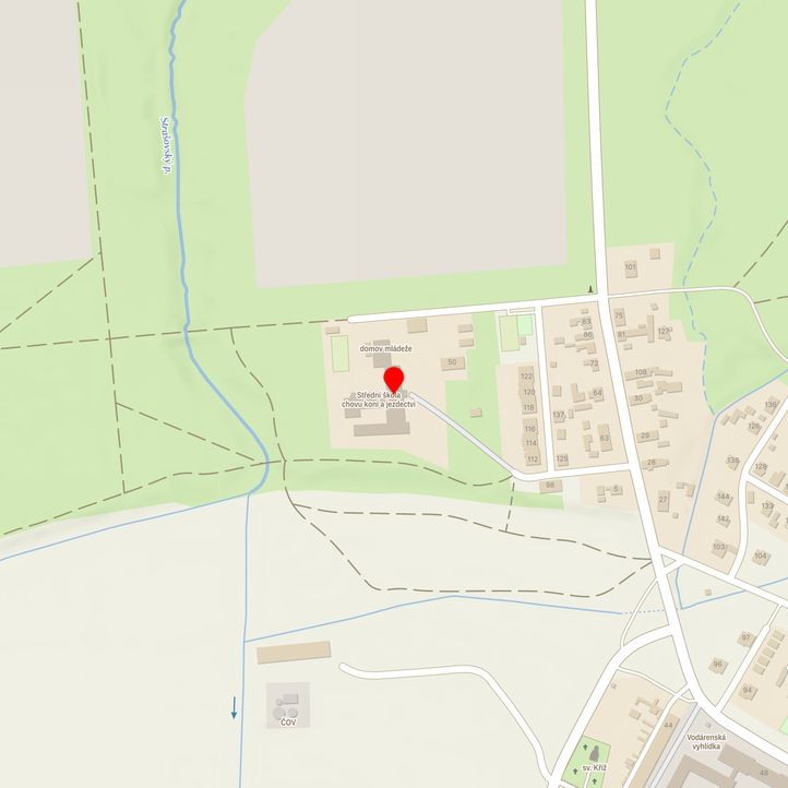 Mapa školy z Mapy.cz