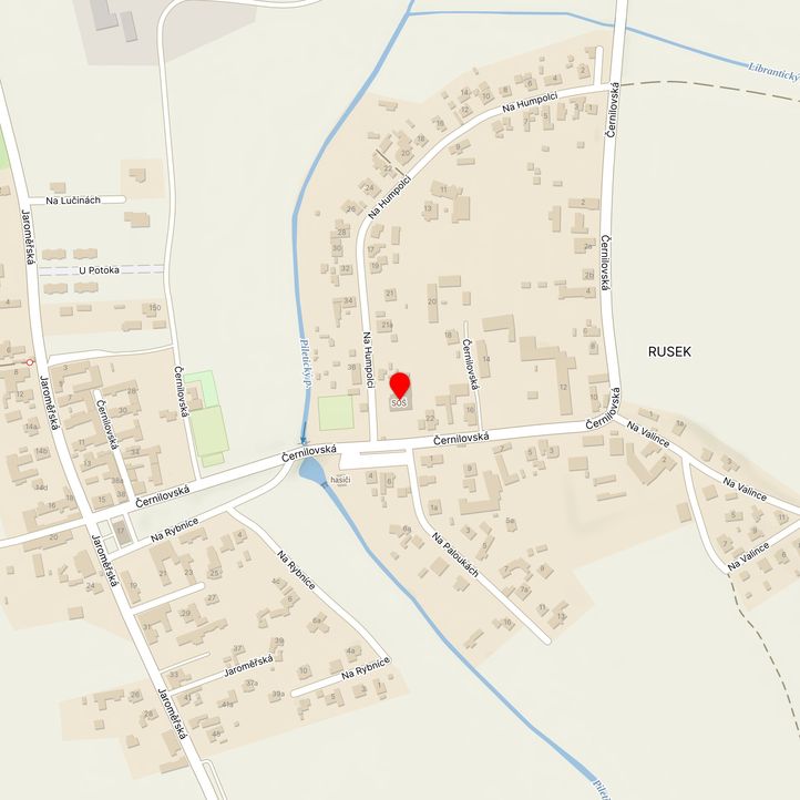 Mapa školy z Mapy.cz