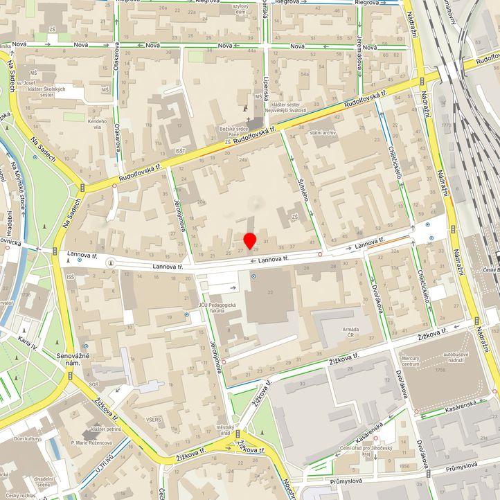 Mapa školy z Mapy.cz