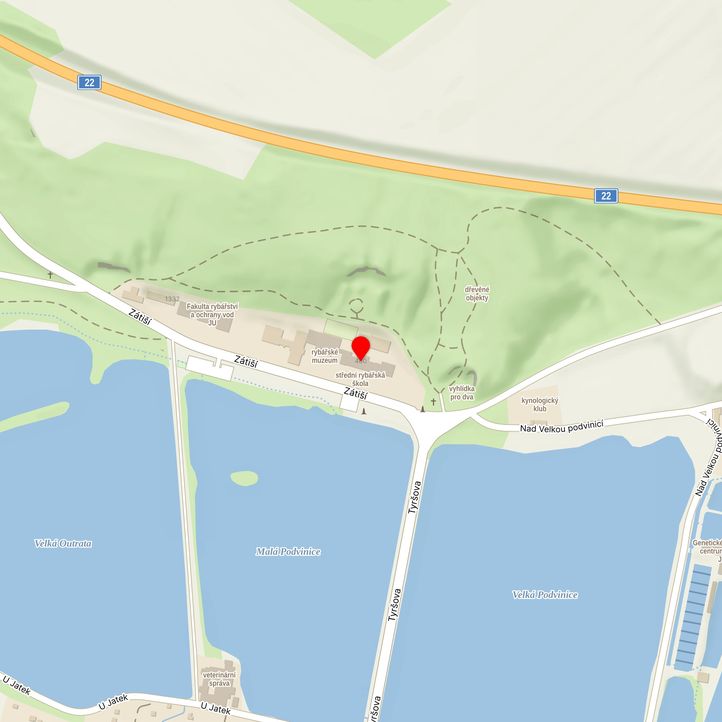 Mapa školy z Mapy.cz