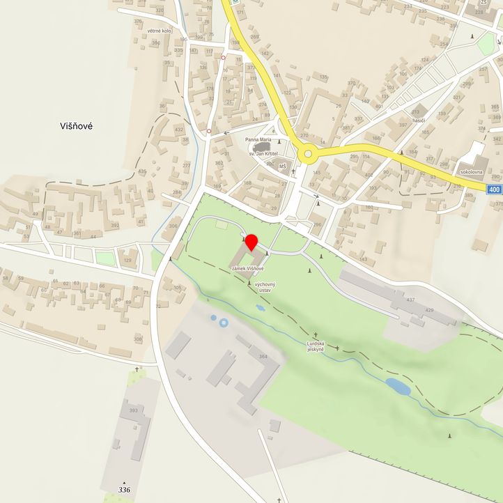 Mapa školy z Mapy.cz