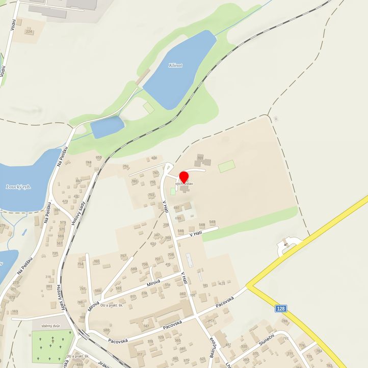 Mapa školy z Mapy.cz