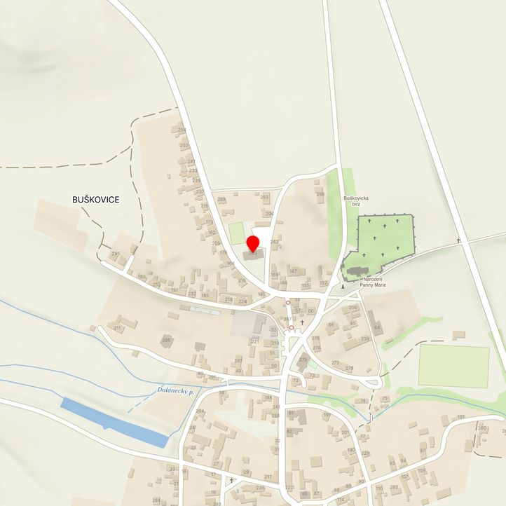 Mapa školy z Mapy.cz