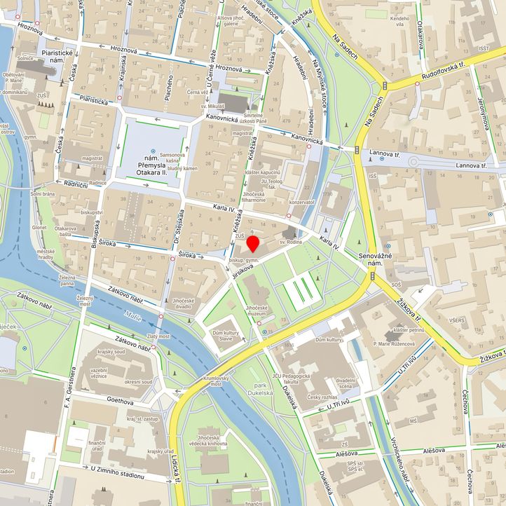 Mapa školy z Mapy.cz