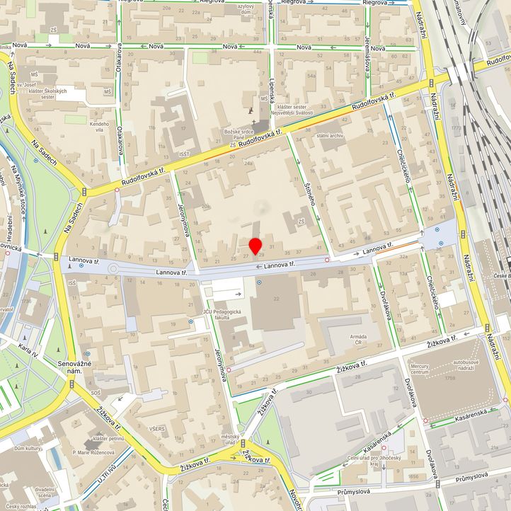 Mapa školy z Mapy.cz