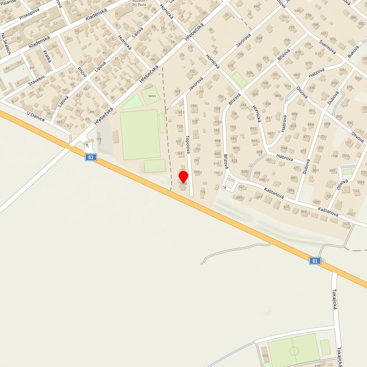 Mapa školy z Mapy.cz