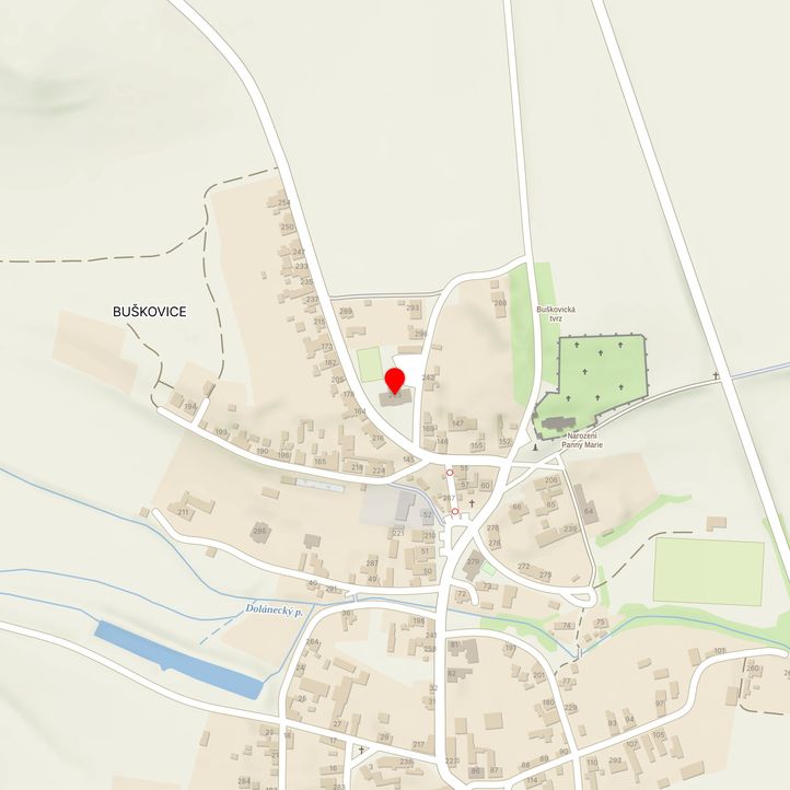 Mapa školy z Mapy.cz