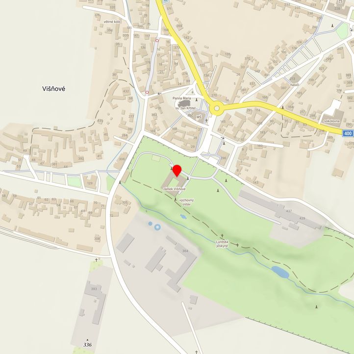 Mapa školy z Mapy.cz