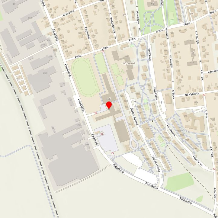 Mapa školy z Mapy.cz