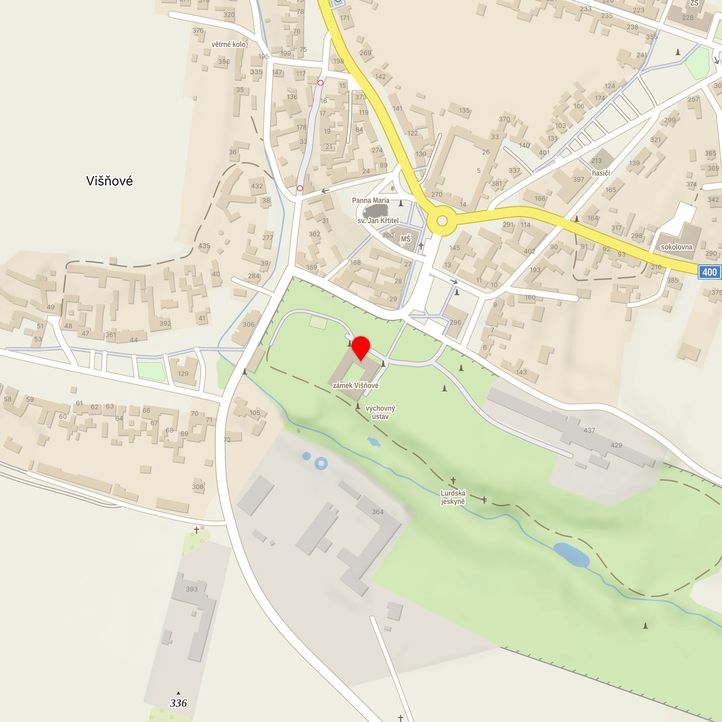 Mapa školy z Mapy.cz