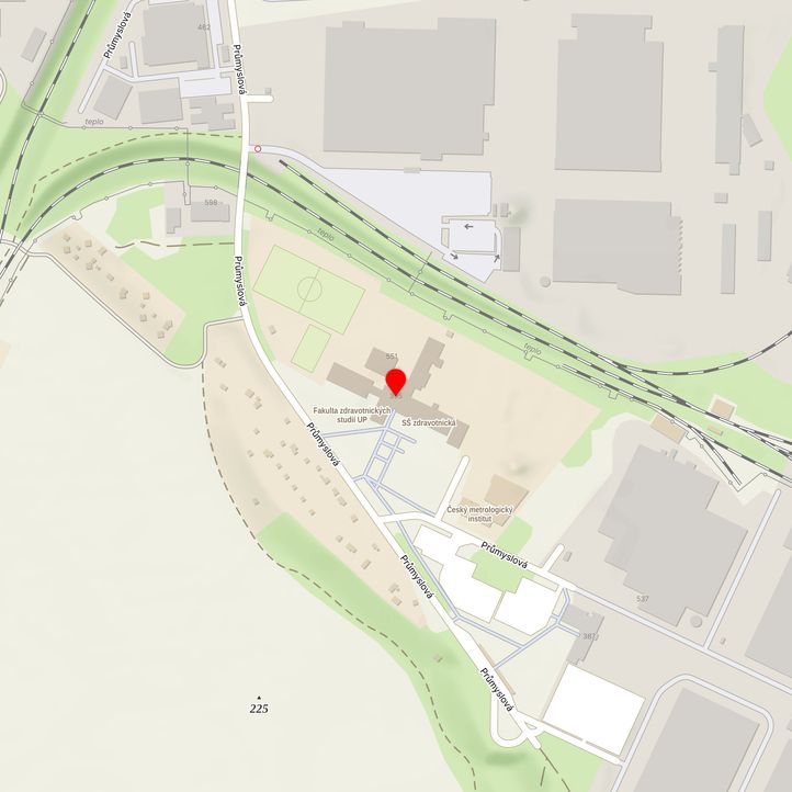 Mapa školy z Mapy.cz