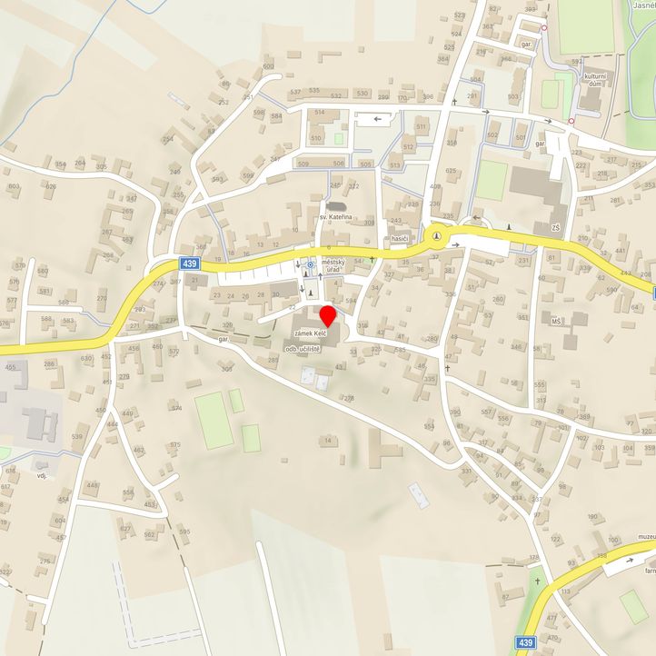 Mapa školy z Mapy.cz