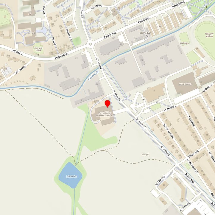 Mapa školy z Mapy.cz