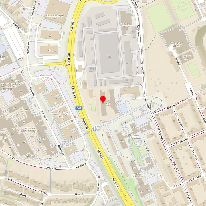 Mapa školy z Mapy.cz