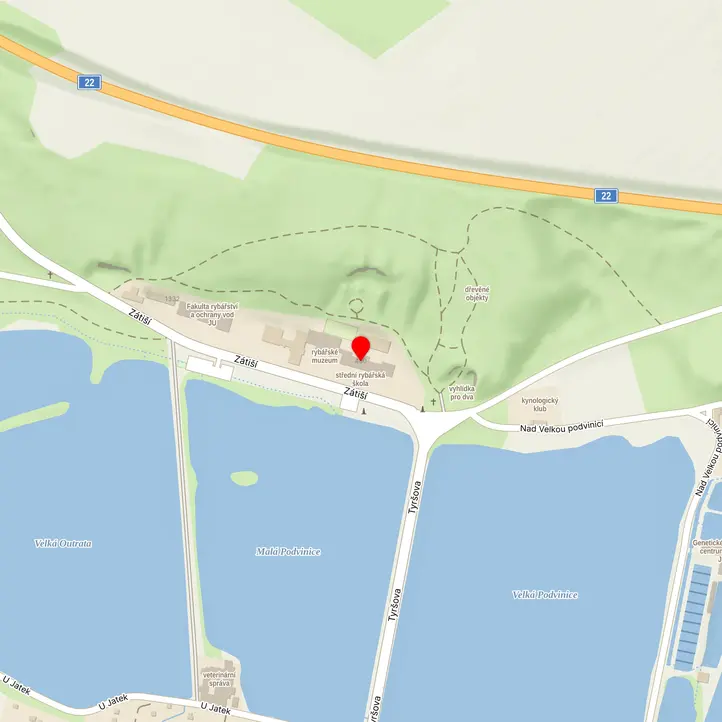 Mapa školy z Mapy.cz
