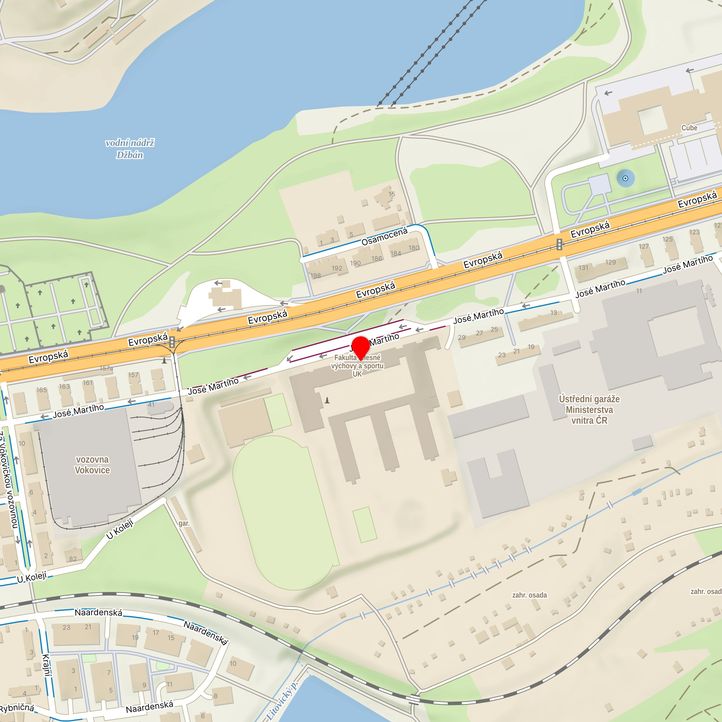 Mapa školy z Mapy.cz