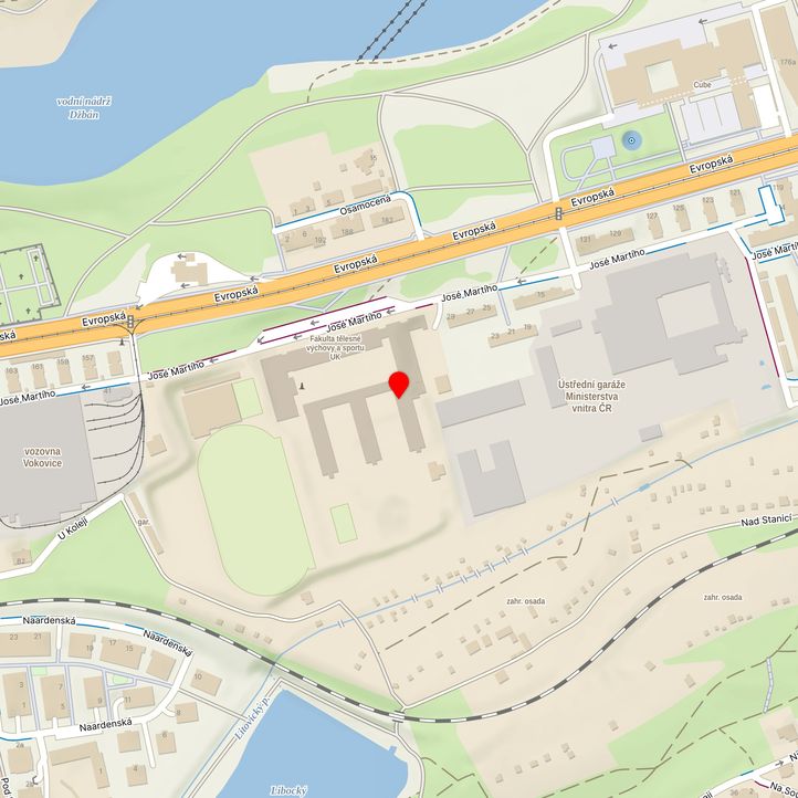 Mapa školy z Mapy.cz