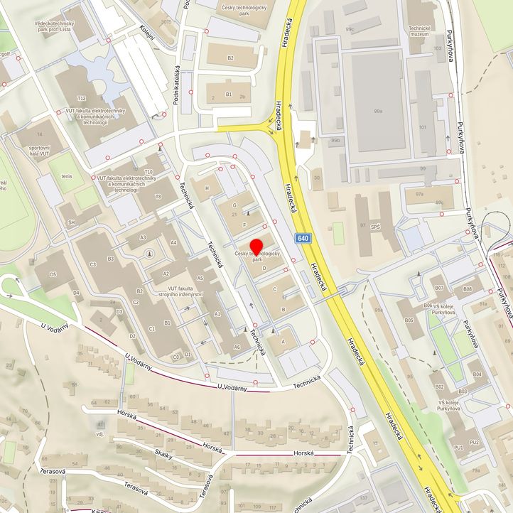 Mapa školy z Mapy.cz