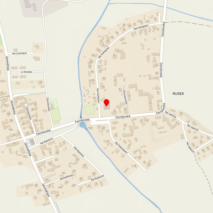 Mapa školy z Mapy.cz