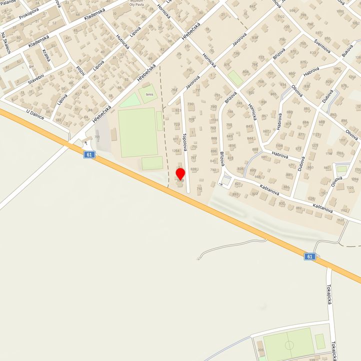 Mapa školy z Mapy.cz