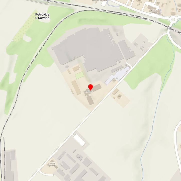 Mapa školy z Mapy.cz