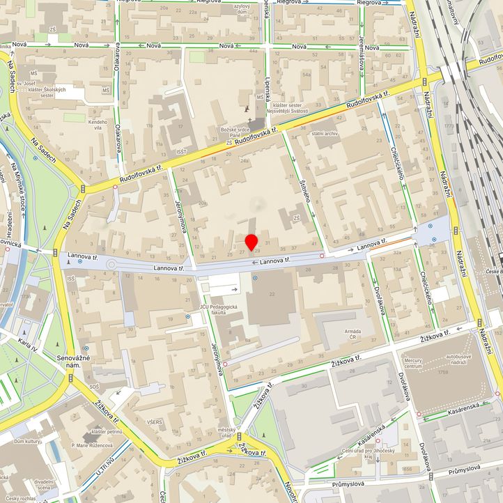 Mapa školy z Mapy.cz