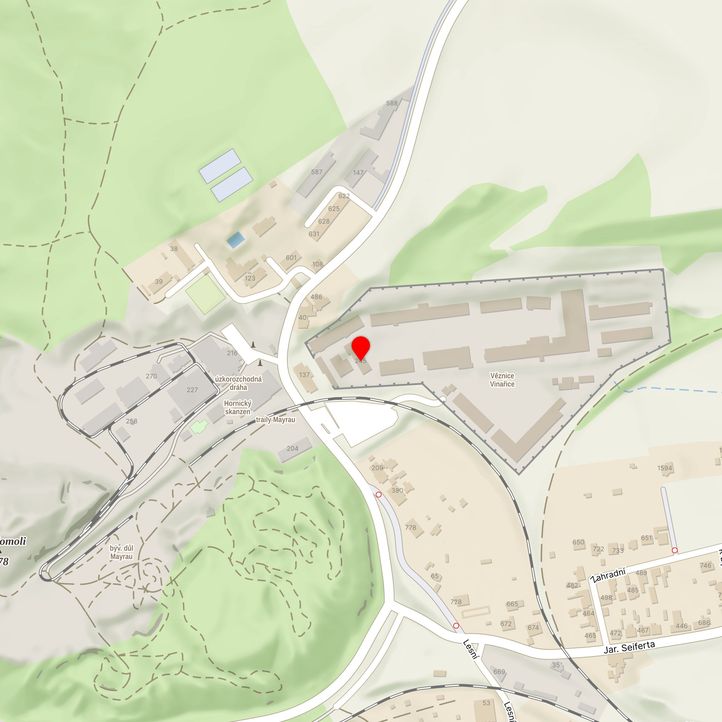 Mapa školy z Mapy.cz