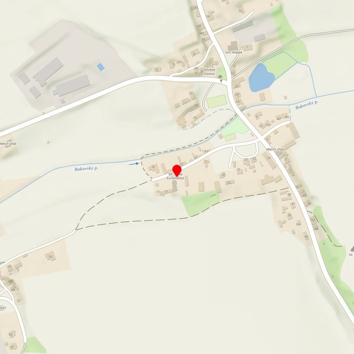 Mapa školy z Mapy.cz