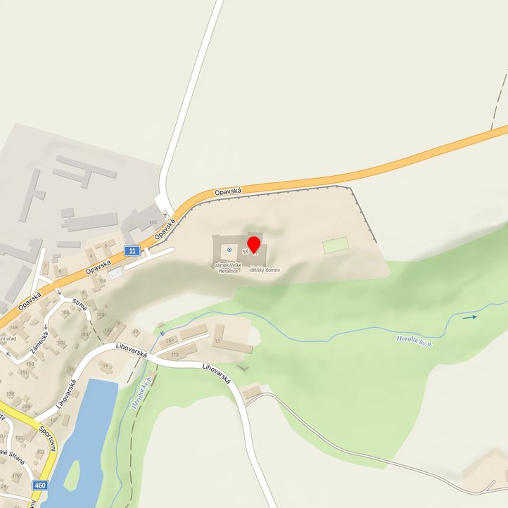 Mapa školy z Mapy.cz